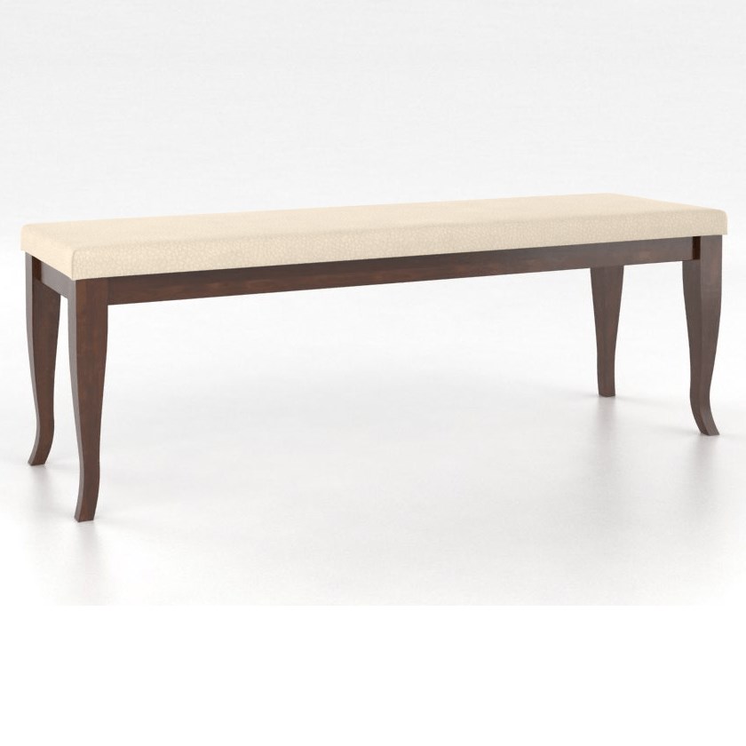 Custom upholstered dining shop bench